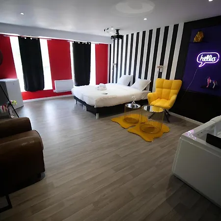 شقة Design #6#- Jacuzzi Et Netflix-self Check-in