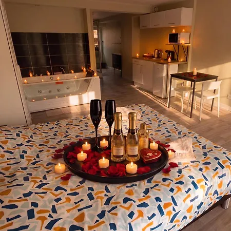 Loft Spa Lumineux Jacuzzi Prive Ecran Cinema * Roubaix